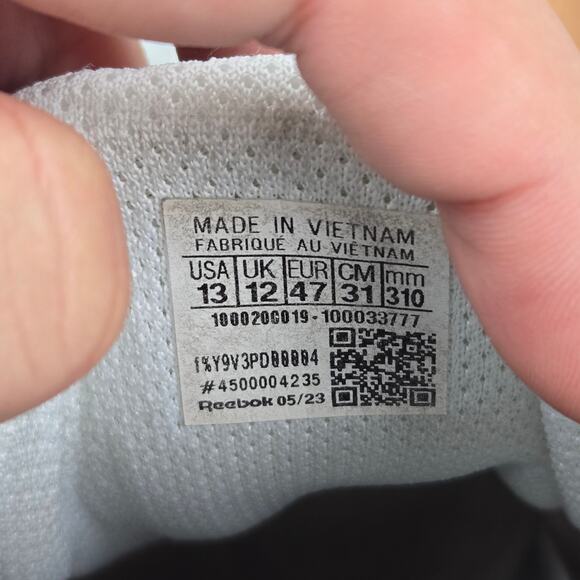 Reebok Mens 13 Nano X3 White Crossfit Performance Athletic Gym Training Shoe - Picture 12 of 12